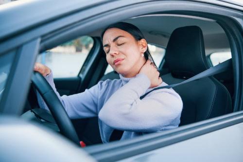 Head injury caused by auto accident