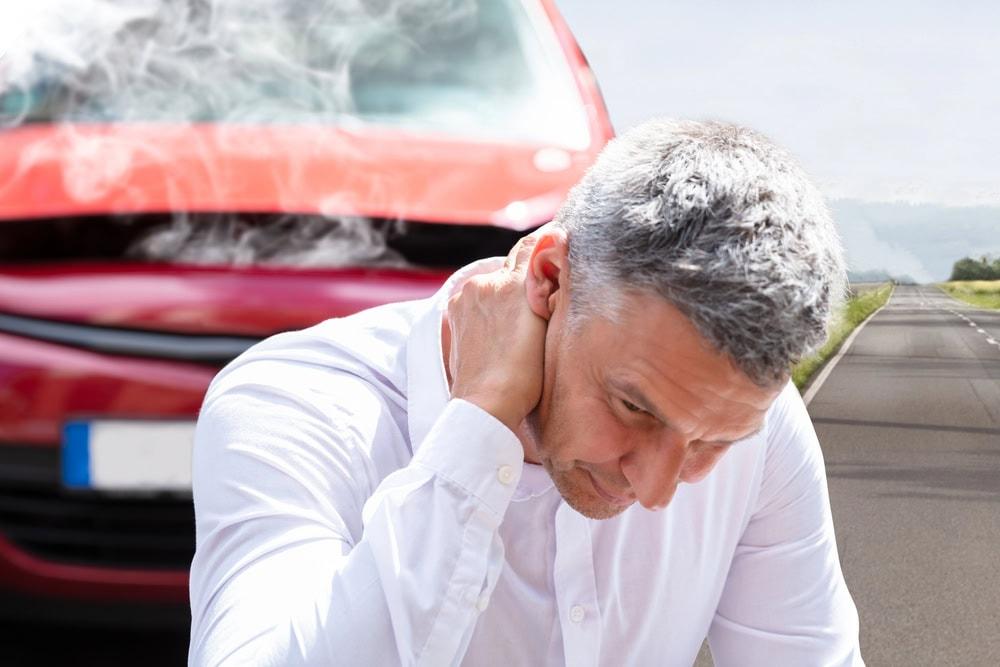 Whiplash injury caused by a Chicago car accident