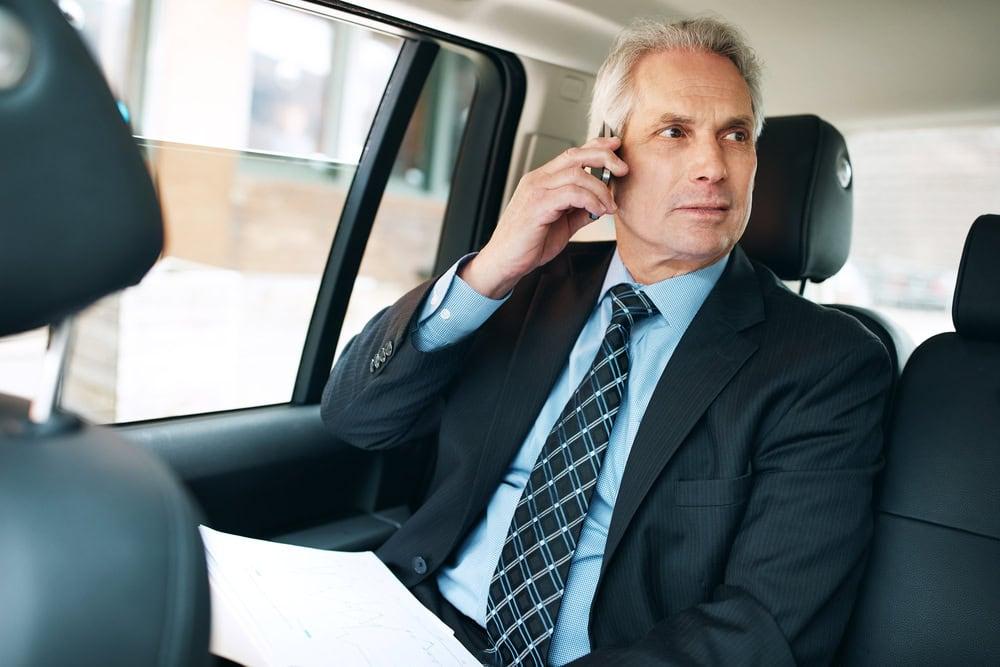 Evanston Lyft accident attorney meeting with an injured rideshare passenger.