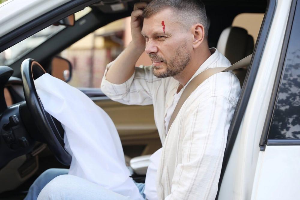 Law firm handling facial injury case for a Chicago car accident victim.