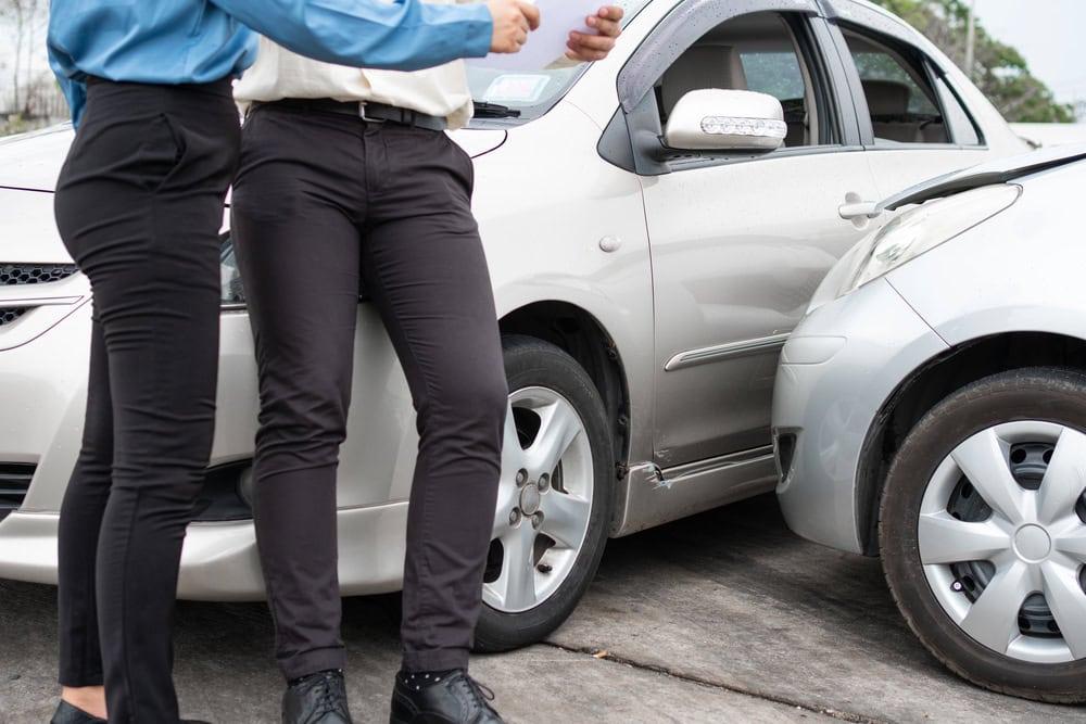 Lawyer helping clients handle personal injury claims against an insurance company.