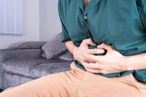Stomach pain as a result from a car accident