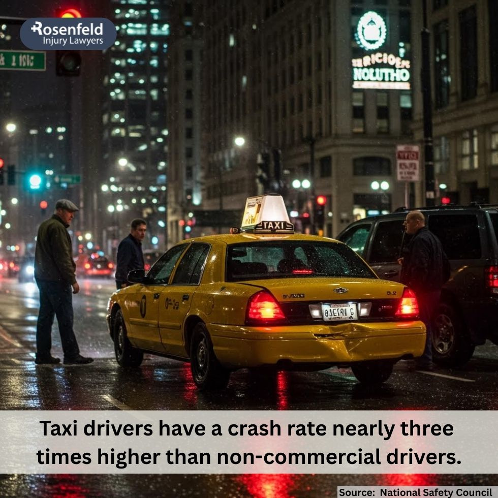 Chicago taxi accident lawyer helping injured passengers and drivers