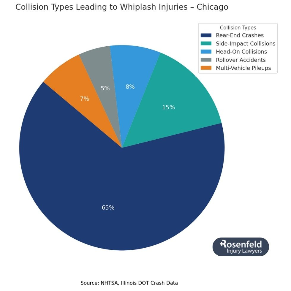 Chicago whiplash car accident lawyer representing injury victims