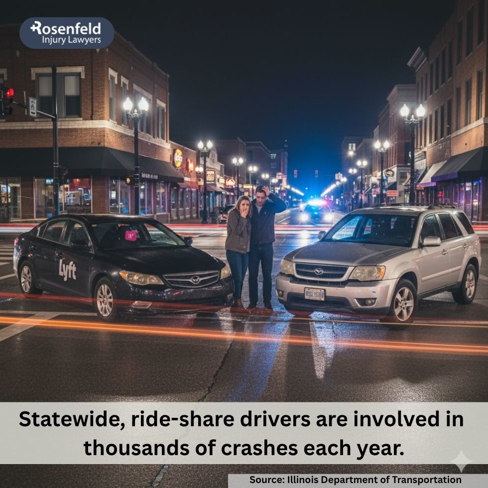 Proving Lyft driver negligence in Peoria accident cases