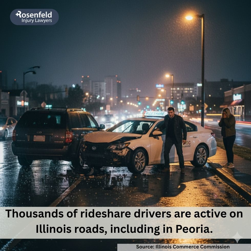 Peoria rideshare accident lawyer representing injured victims