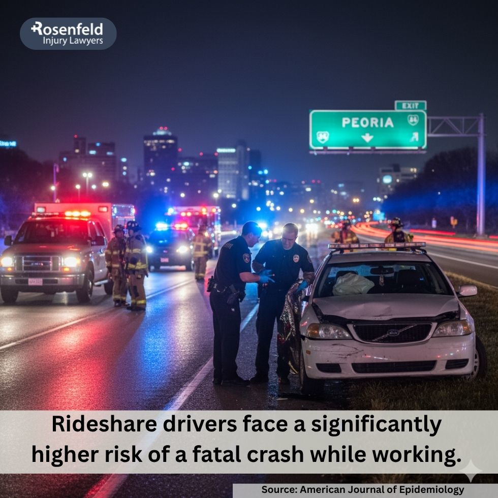 Proving rideshare driver liability in Peoria accident cases