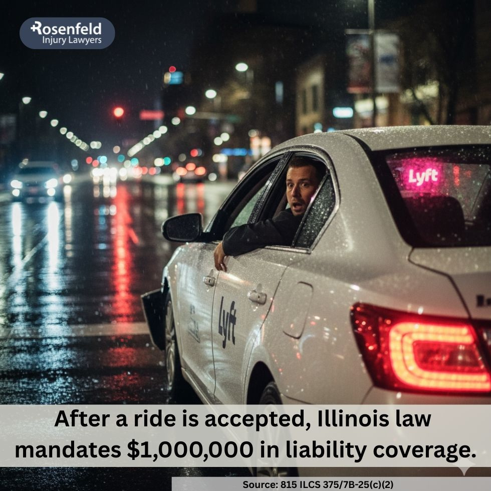 Rockford Lyft accident lawyer assisting victims of rideshare crashes