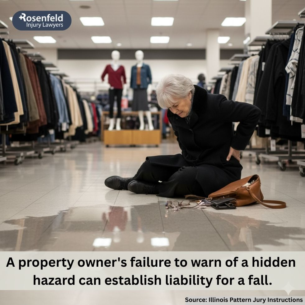 Rockford personal injury lawyer representing slip and fall victims