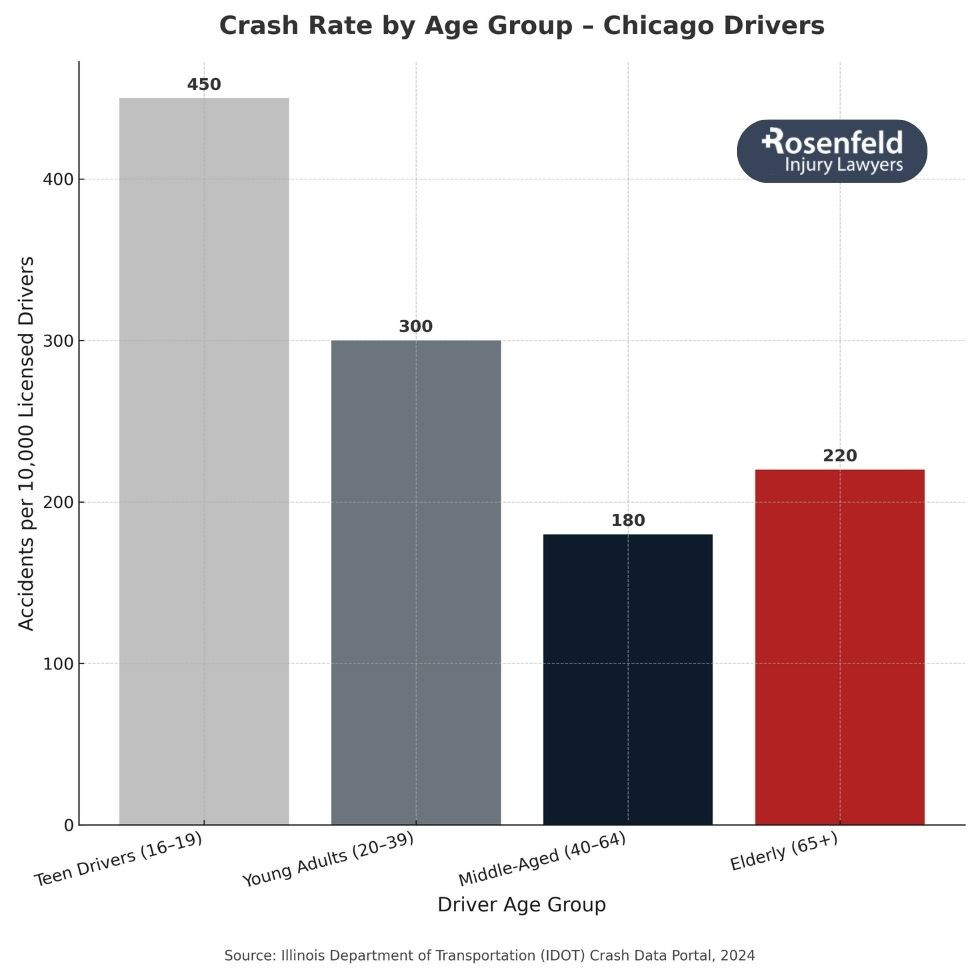 Lawyer providing legal help for victims injured in accidents involving elderly drivers.