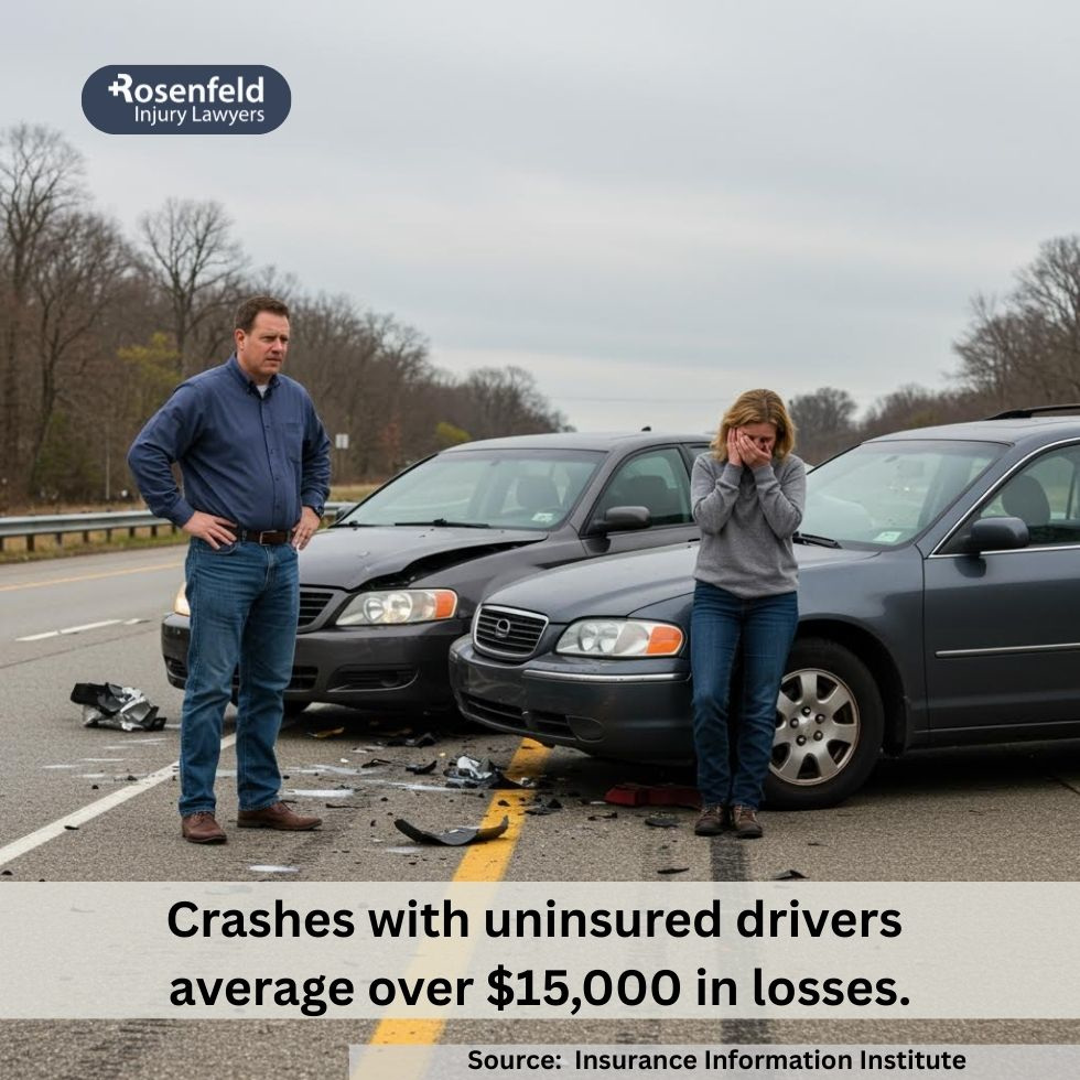 Chicago attorney helping clients understand their rights after an accident without car insurance.