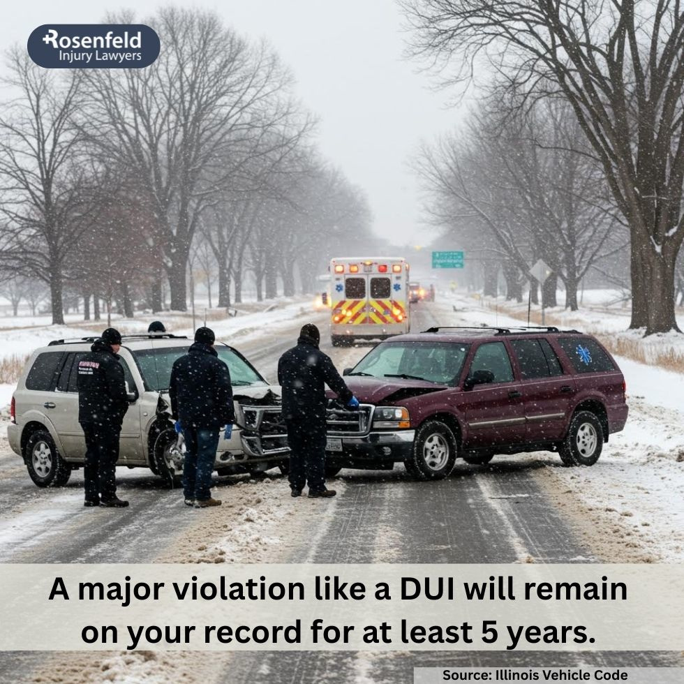 How an accident on your record affects auto insurance premiums.