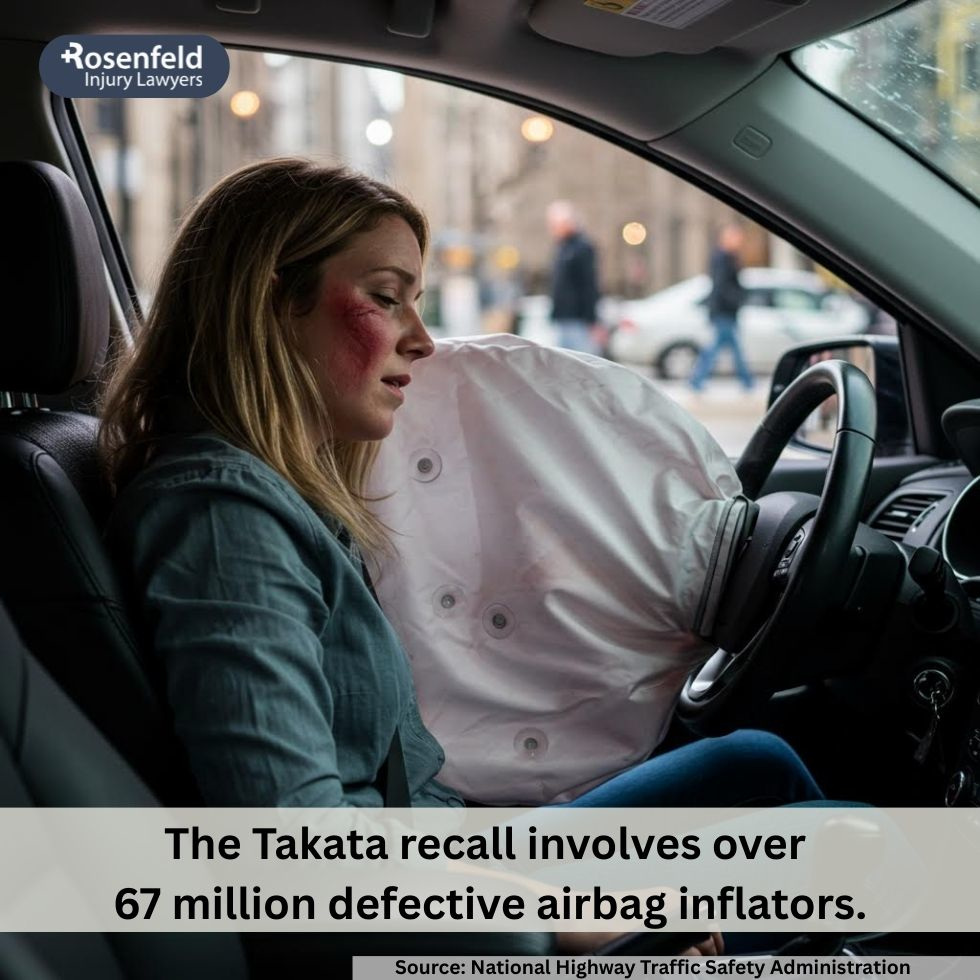Law firm investigating airbag injuries caused by defective deployment