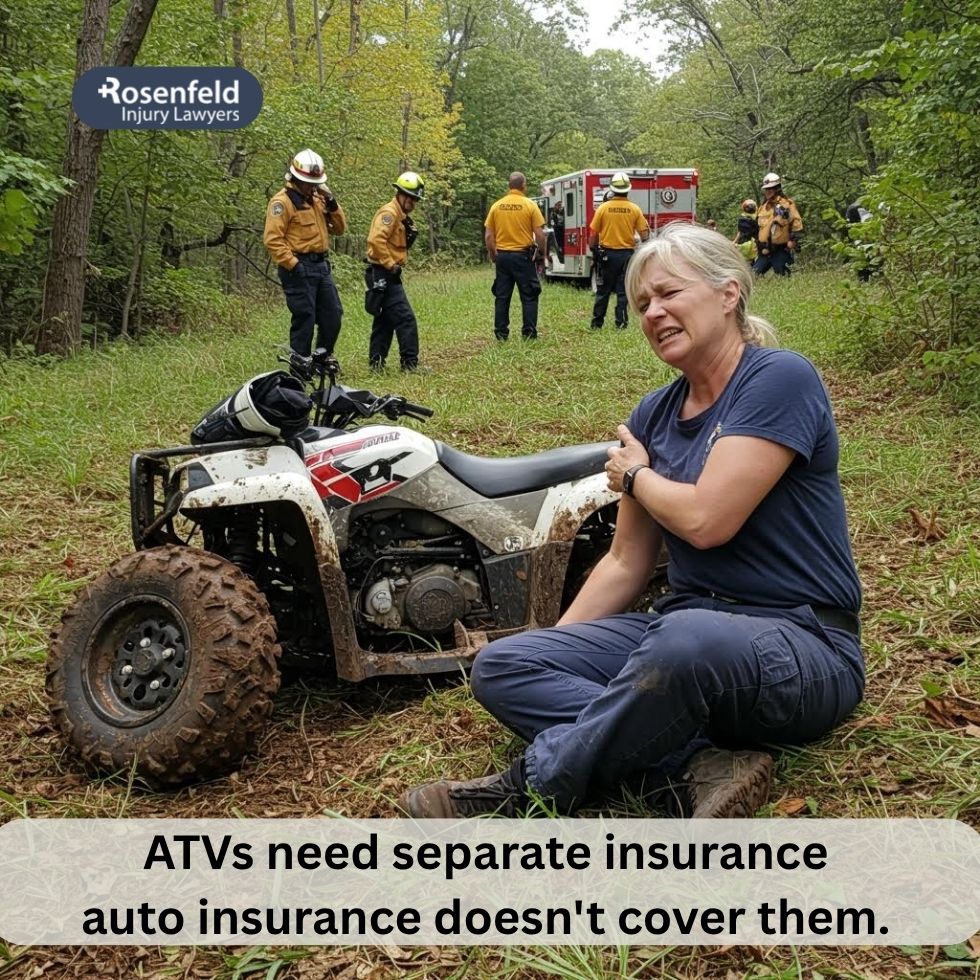 Experienced lawyer discussing if auto insurance covers ATV accidents.