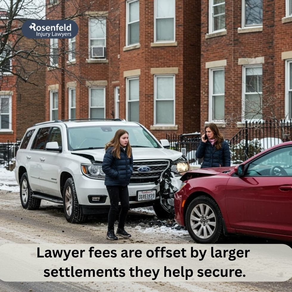 Top lawyer taking on the insurance company after a car accident.