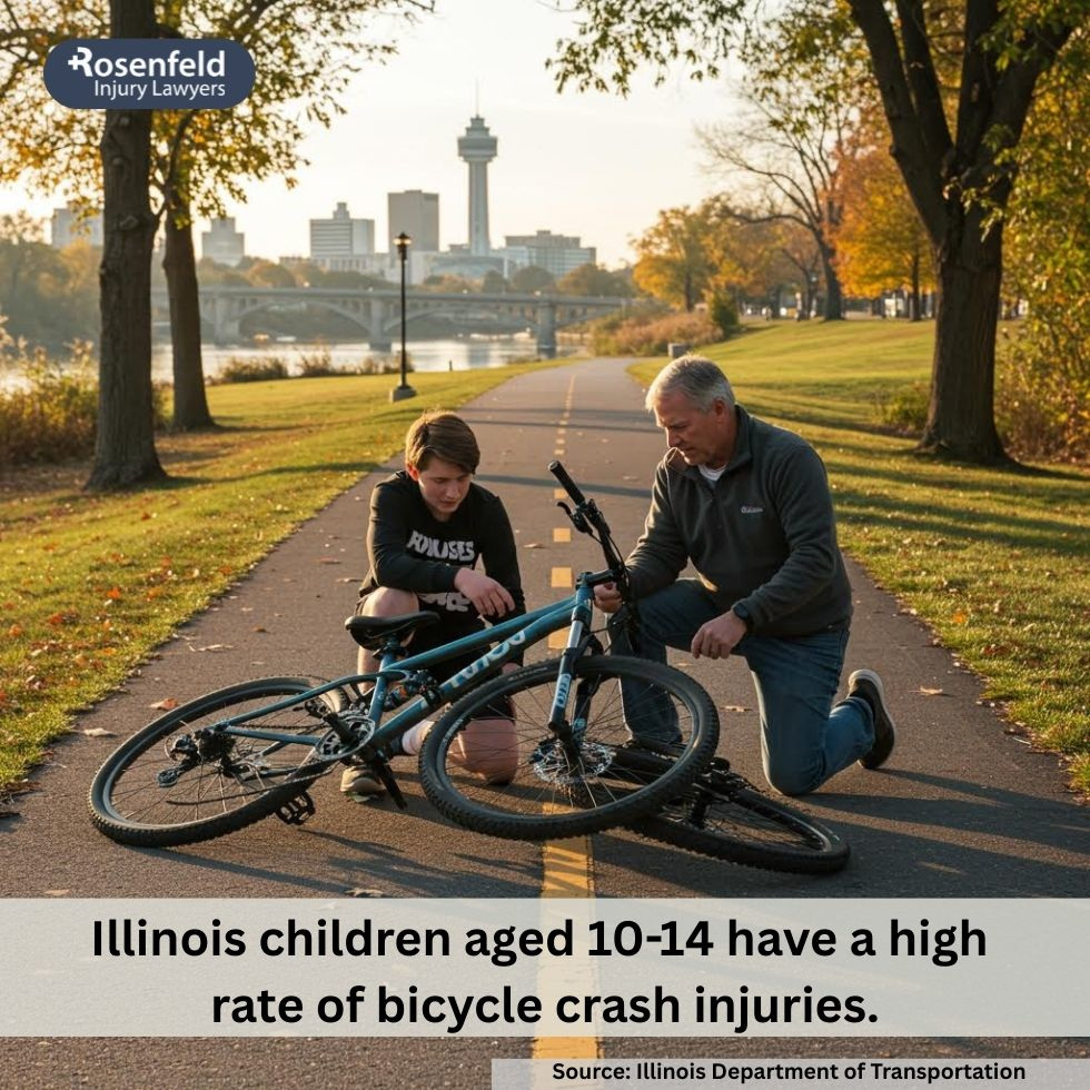 Experienced bicycle accident lawyer serving Elgin, IL.