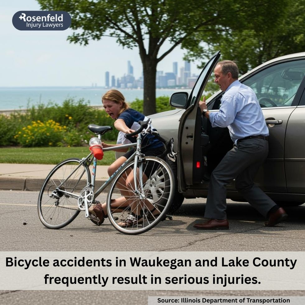 Filing a bicycle accident claim in Waukegan, IL.