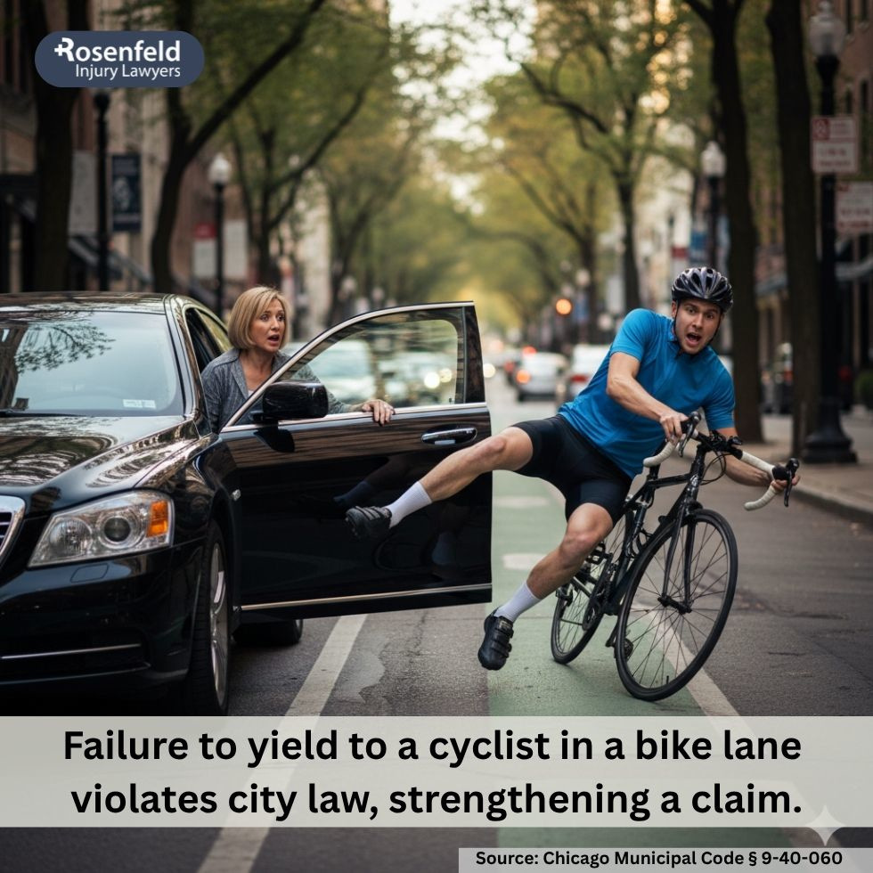 Law firm fighting for injured cyclists in Chicago bicycle lane accidents.