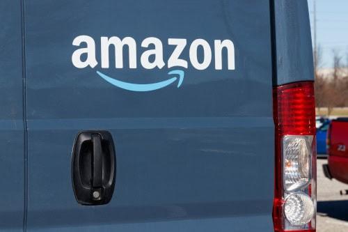 Accident involving an Amazon delivery driver
