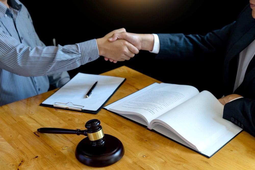 Attorney managing the arbitration process against an insurance company.