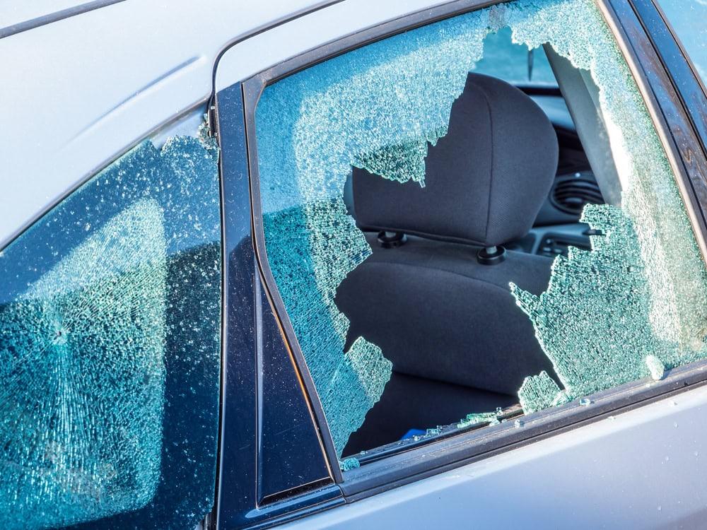 Chicago car accident victim receiving treatment for glass shard injuries