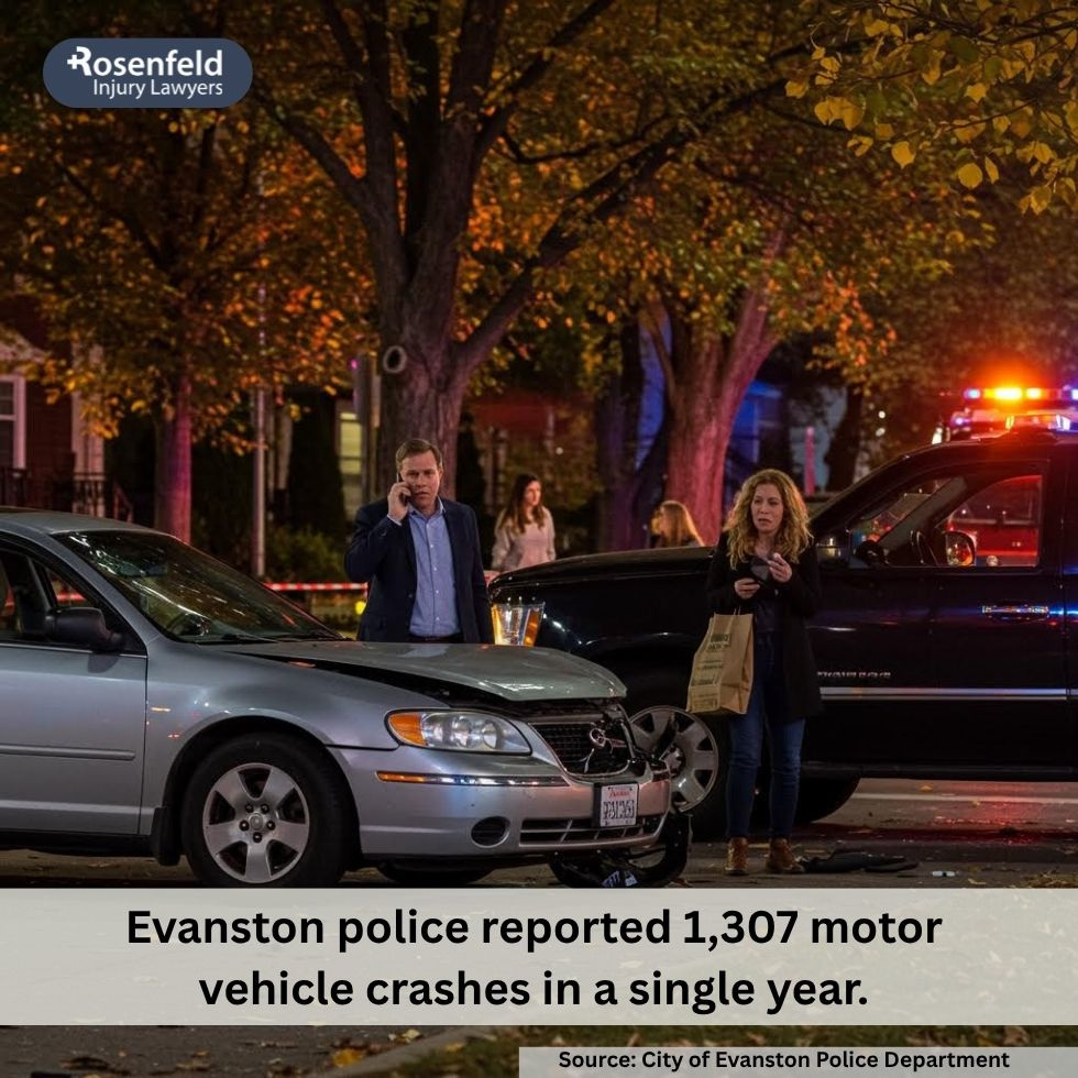 Experienced car accident attorney at an Evanston law firm assisting injured clients.