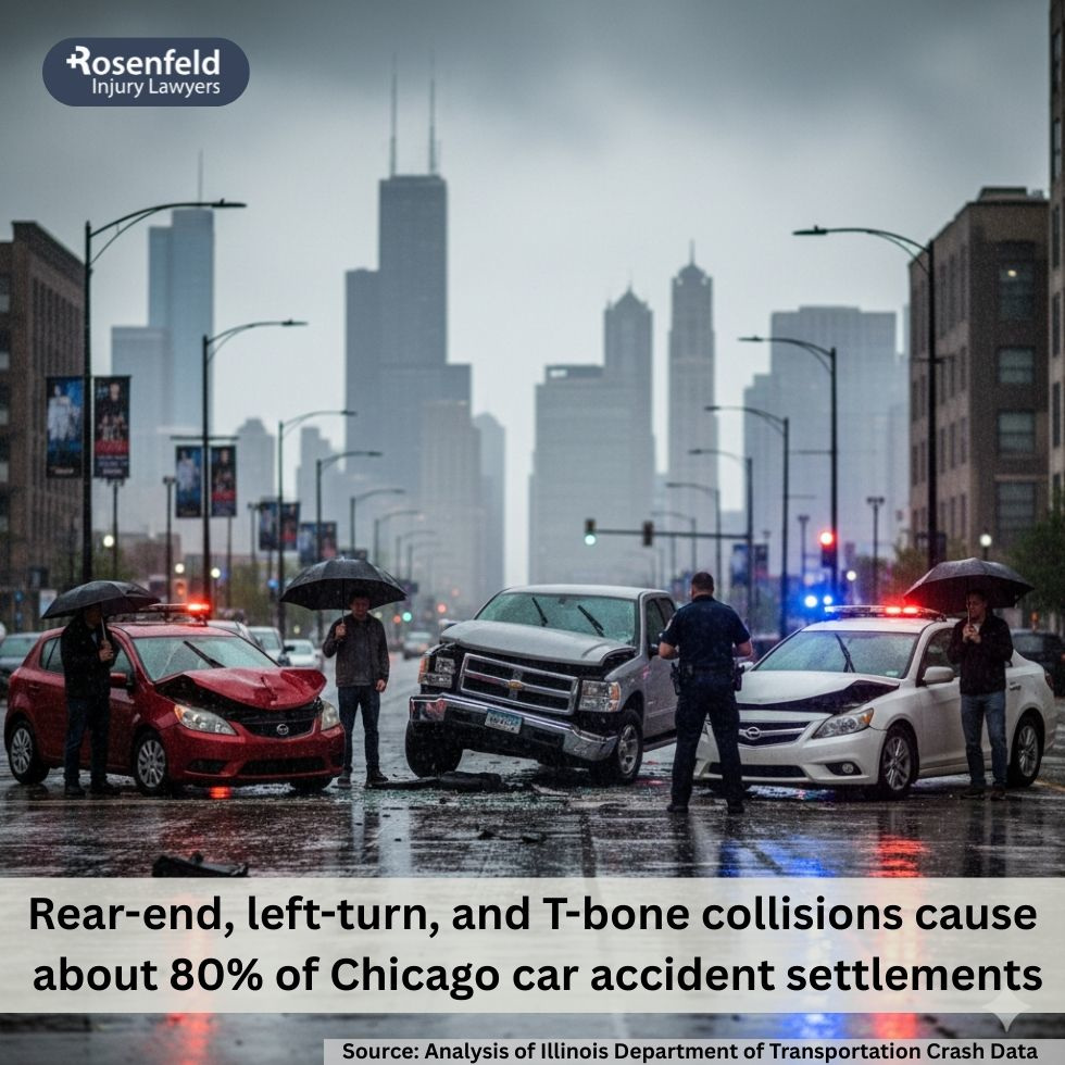 Car accident attorney in Chicago handling complex insurance claims.