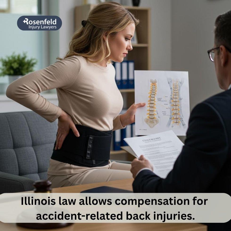 Law firm assisting car accident victims suffering from herniated disc injuries.