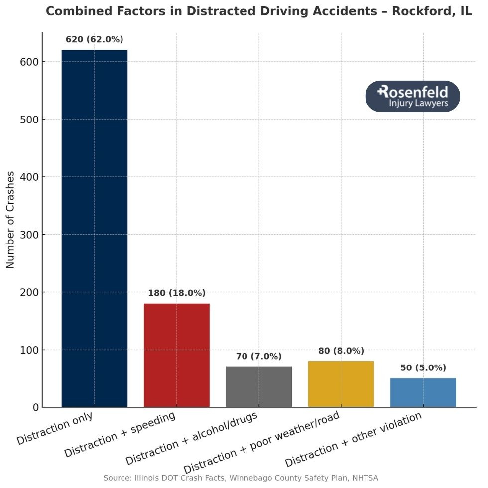 Trusted Rockford law firm advocating for car accident victims injured by distracted drivers.