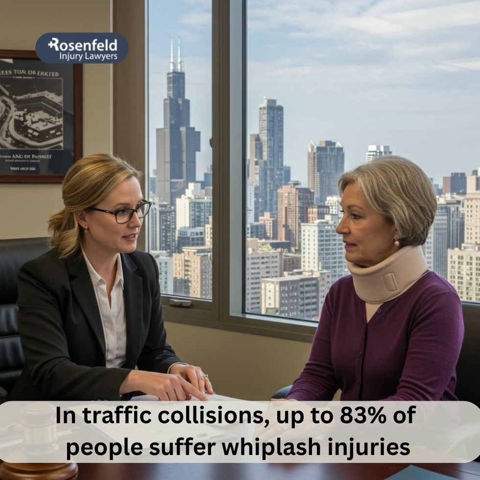 Law firm handling neck injury and whiplash claims after a car accident.