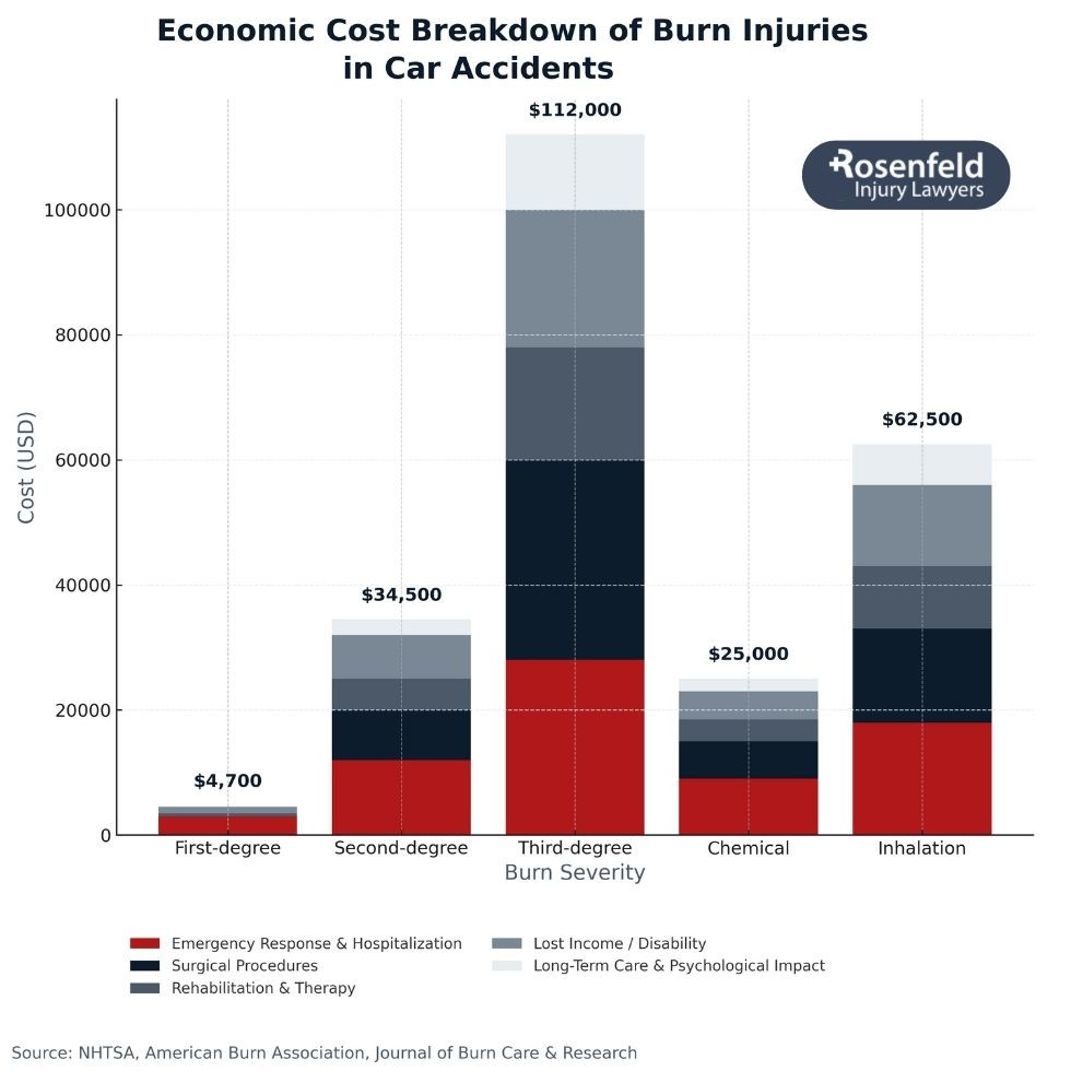 Legal help for burn injury victims after a devastating car crash