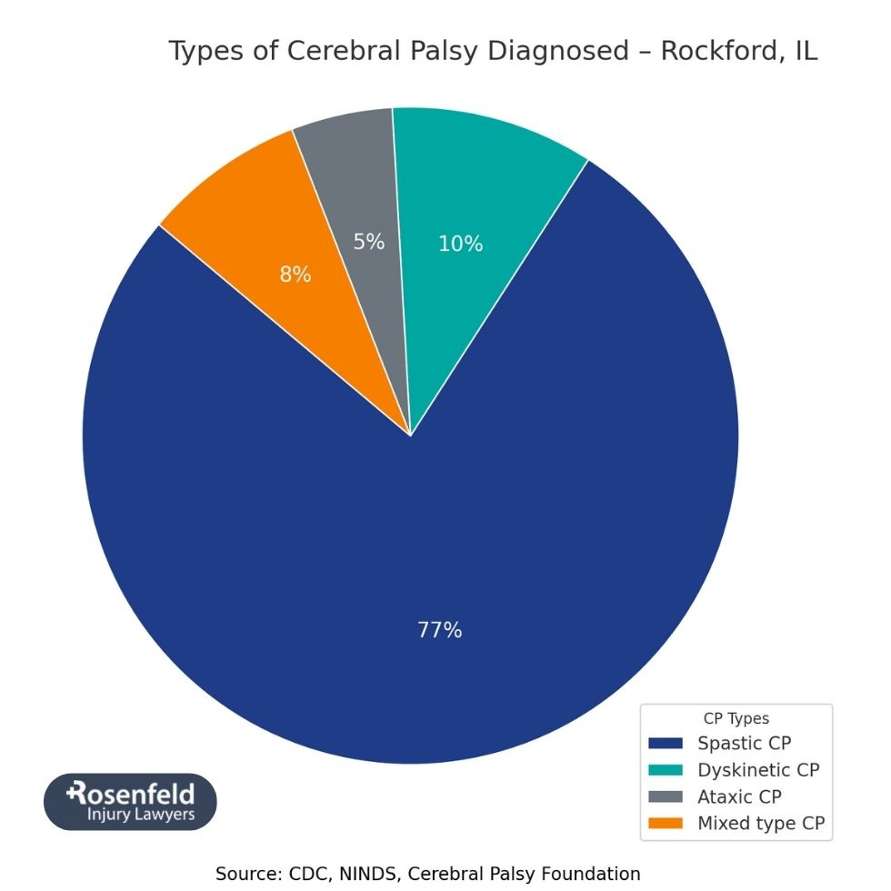 Law firm in Rockford handling cerebral palsy and birth injury cases for families.