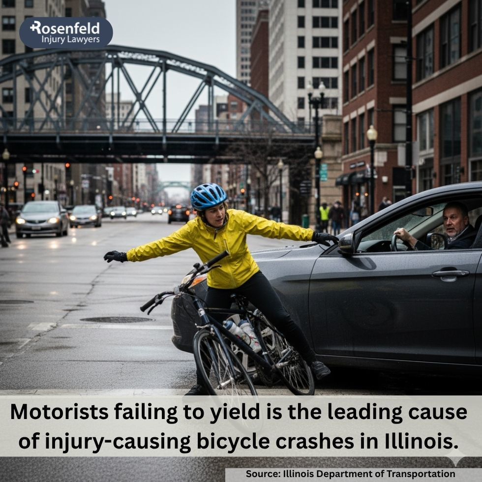Trusted Chicago lawyer analyzing liability in bicycle crash claims.