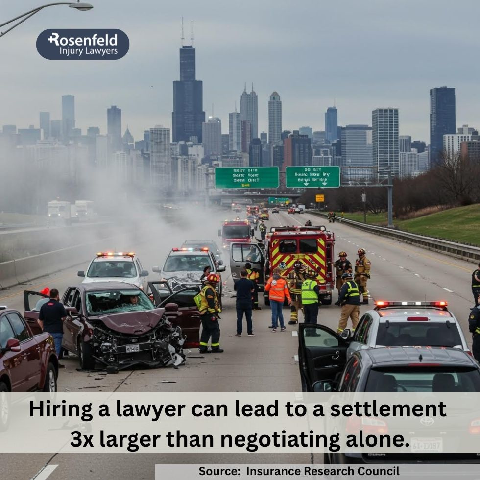 When to hire a car accident lawyer – chicago attorney advising injured drivers.
