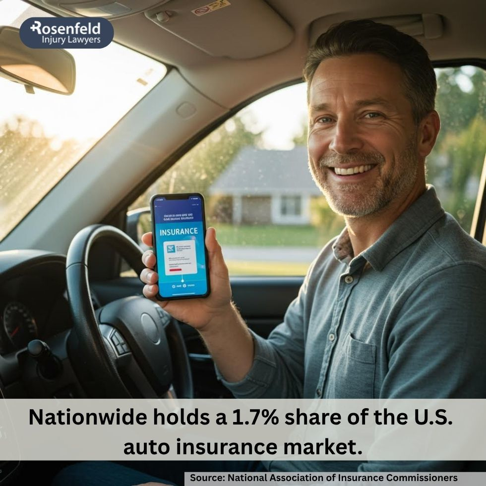 Chicago car accident lawyer helping clients with Nationwide car insurance claims.