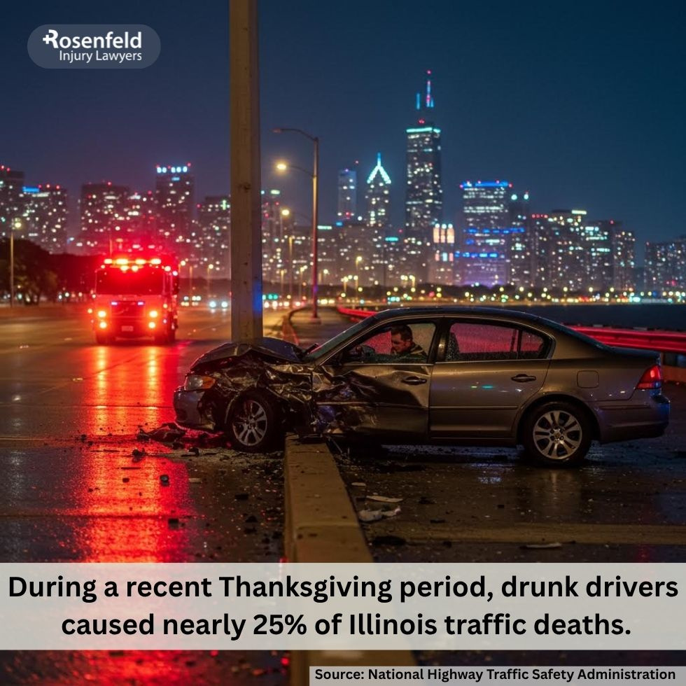 Chicago DUI accident lawyer helping victims of drunk driving crashes.