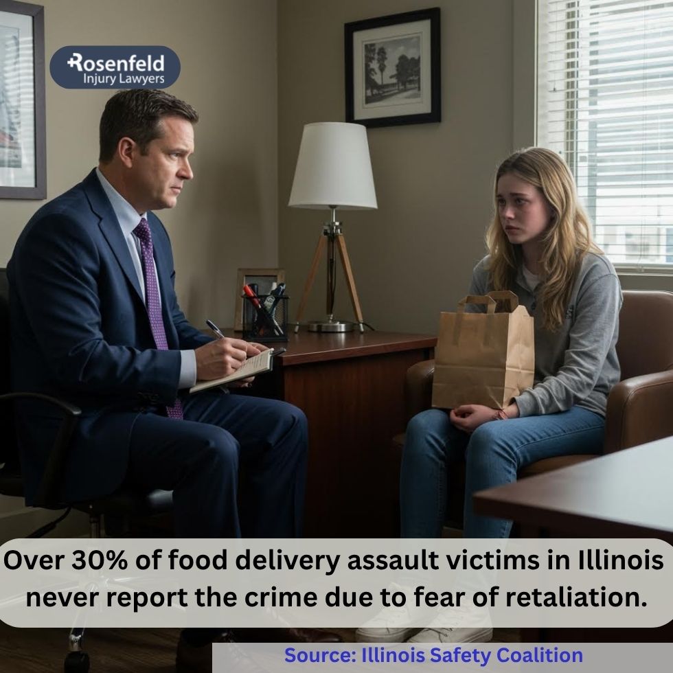 Chicago food delivery sexual assault attorney offering legal help to victims