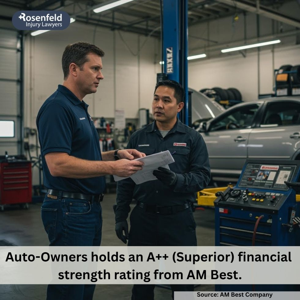 Chicago lawyer assisting clients with Auto-Owners car insurance claim issues.