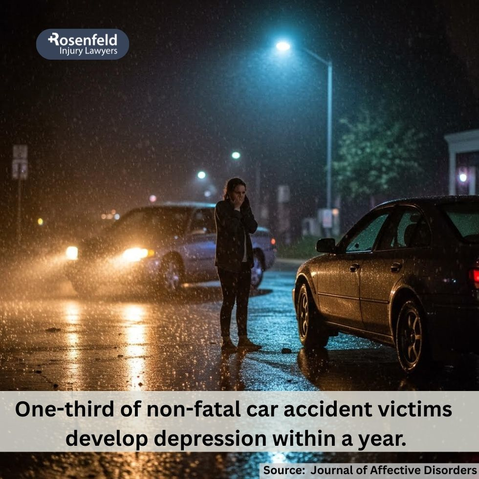 Chicago lawyer helping clients facing depression after a traumatic car accident