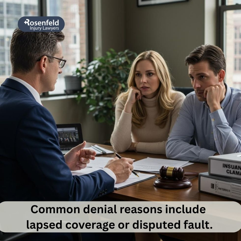 Chicago lawyer helping clients after Progressive denied their car accident claim.