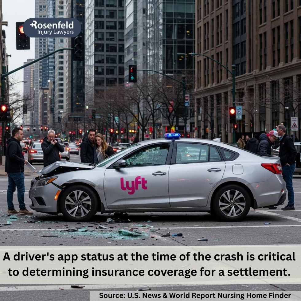 Chicago lawyer helping with Lyft accident settlements, insurance issues, and medical expenses.