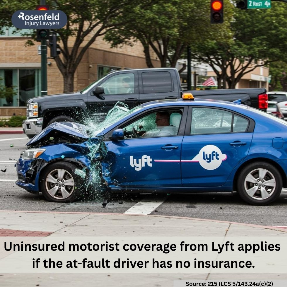 Chicago law firm helping clients with Lyft accident lawsuits.