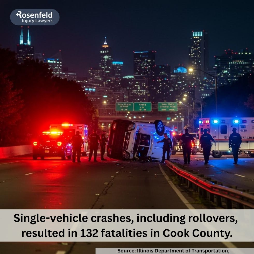 Chicago law firm handling rollover crashes and motor vehicle accident claims