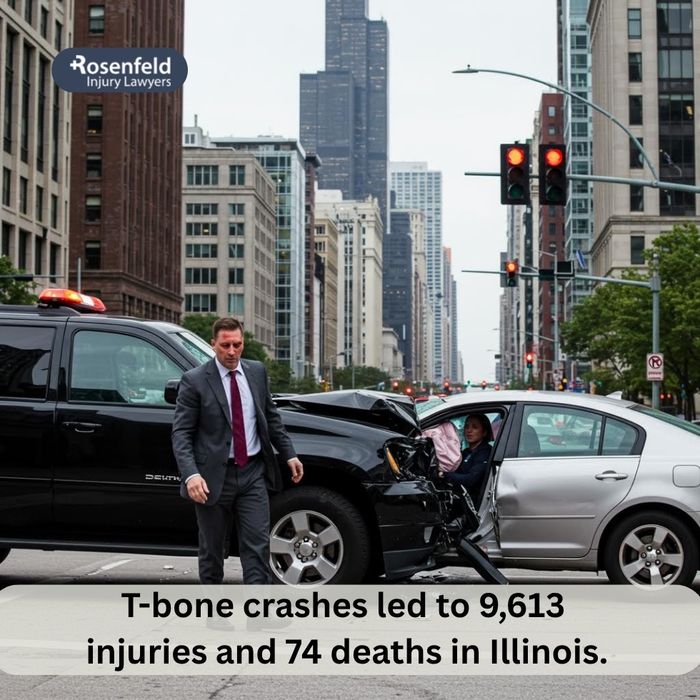 Chicago lawyer helping victims of T-bone car accidents.