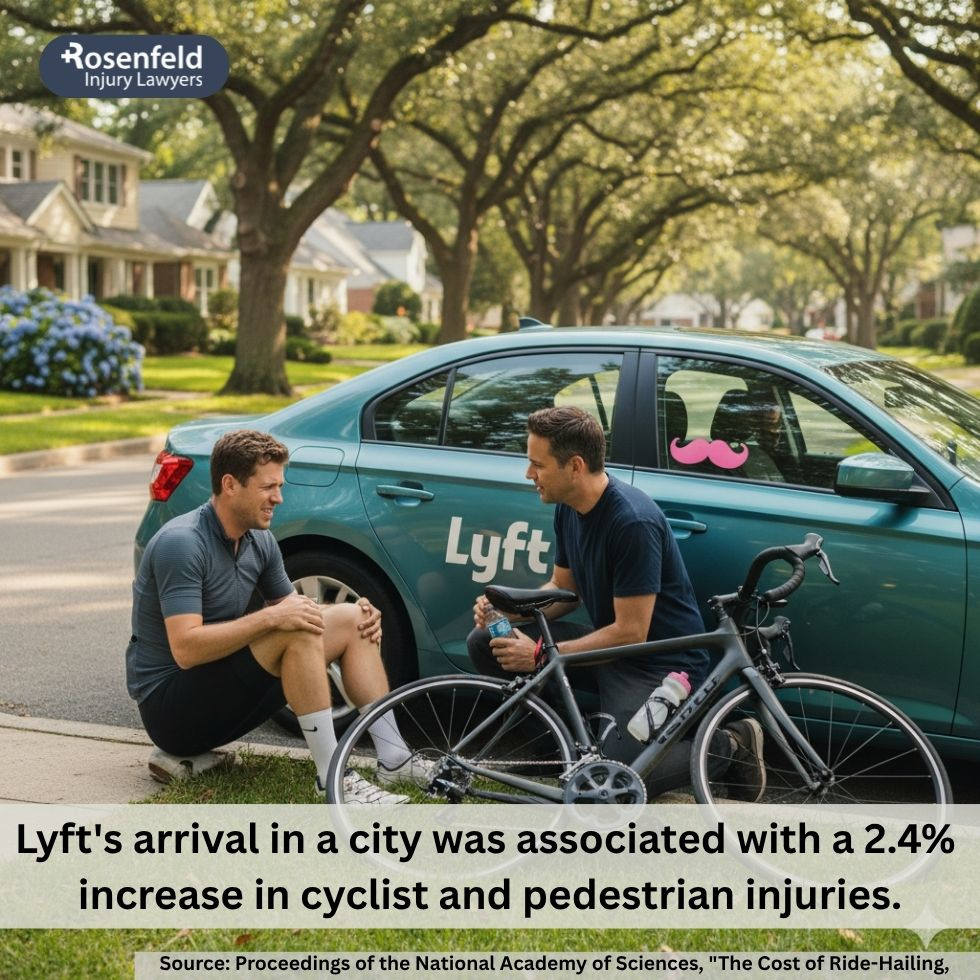 Chicago law firm helping cyclists injured in rideshare accidents.