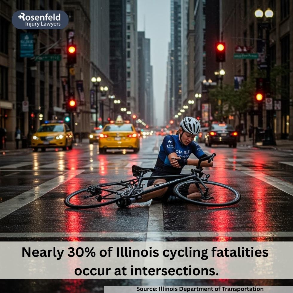 Lawyer identifying common causes of serious bicycle accidents.
