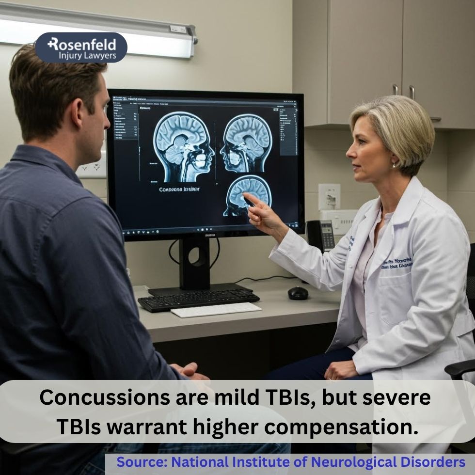 Understanding the difference between concussion and TBI is essential when recovering compensation