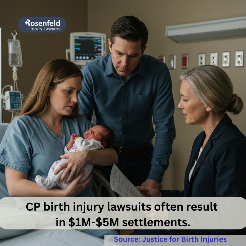 CP risks may include complications leading to a birth injury lawsuit
