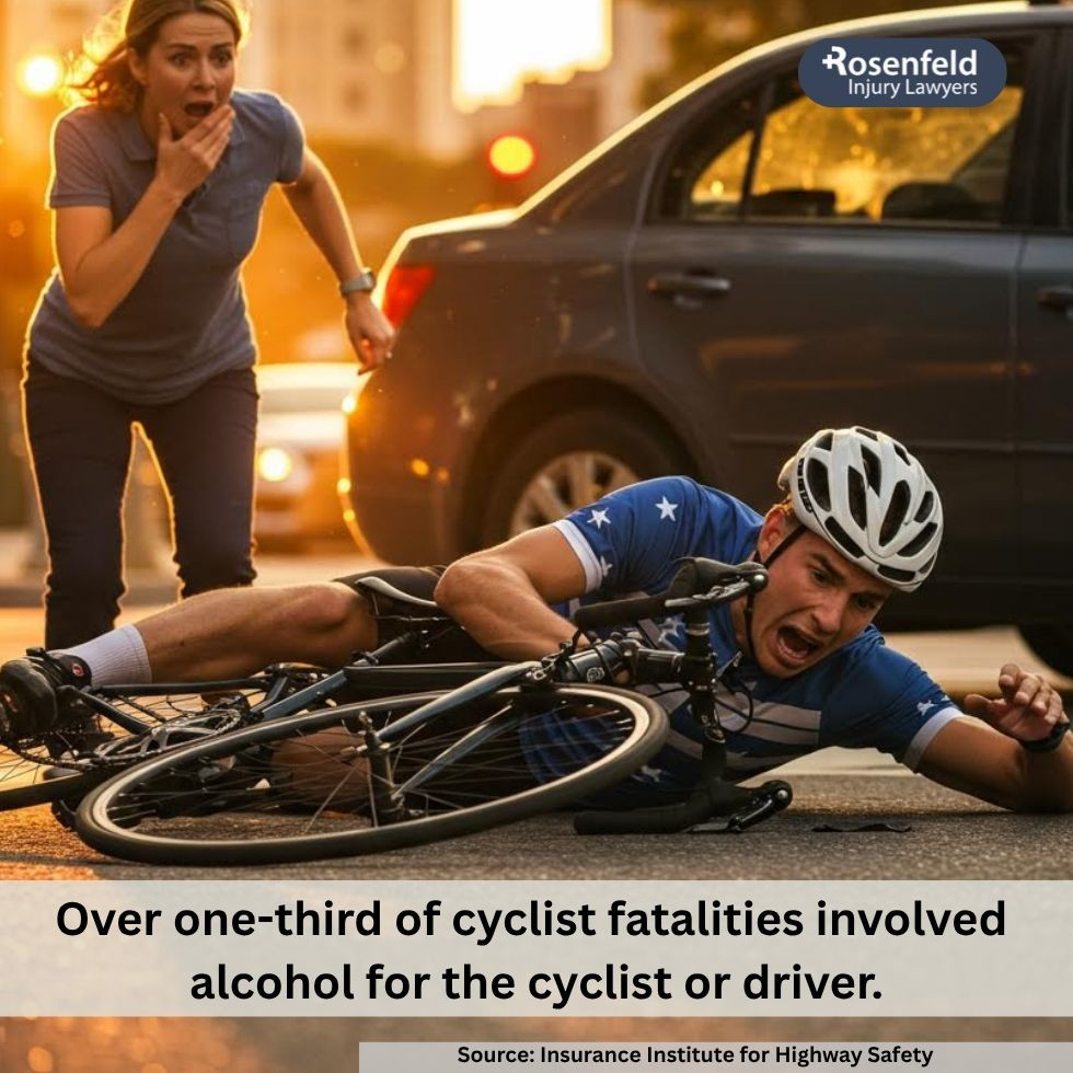 Cyclist and pedestrian accidents caused by negligent drivers leading to injuries