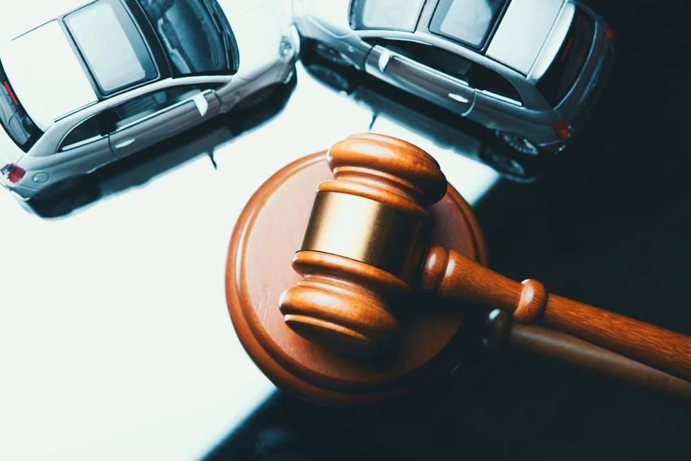 Personal injury lawyer reviewing a car accident claim for medical expenses